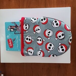 Disney Santa Jack Skellington Nightmare before Christmas 2 pack Mini Oven Mitts